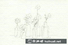 瓶花水彩畫教程入門指南