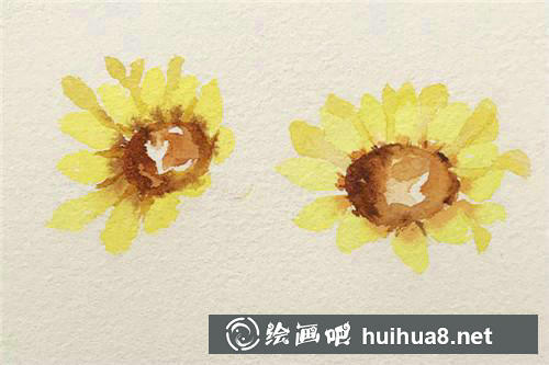 加深花心邊緣