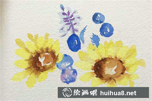 點綴球球花和小碎花