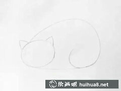 貓咪簡(jiǎn)筆畫教程