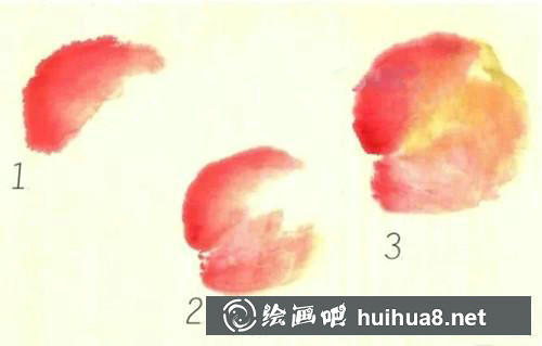桃子畫法