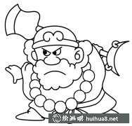 沙僧簡筆畫步驟圖解大全