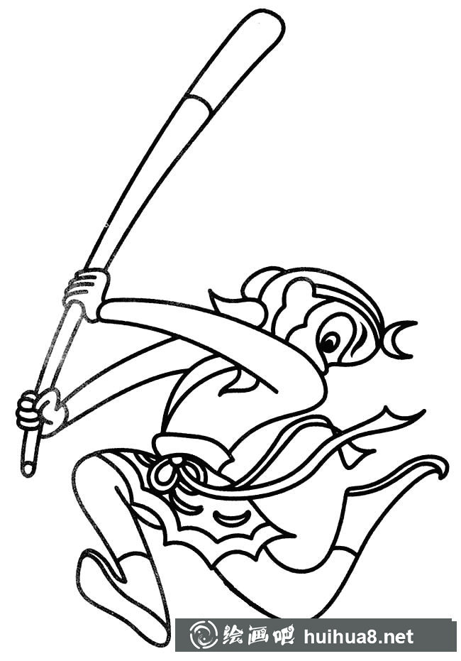 孫悟空人物簡(jiǎn)筆畫步驟圖片大全
