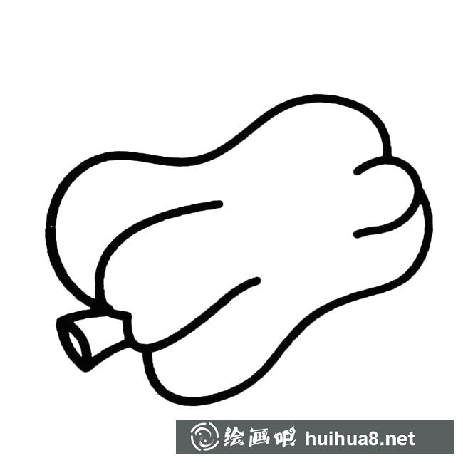 大辣椒蔬菜簡筆畫步驟圖片大全