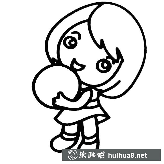 動(dòng)漫小女孩簡(jiǎn)筆畫