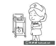 護(hù)士人物簡筆畫步驟圖解集