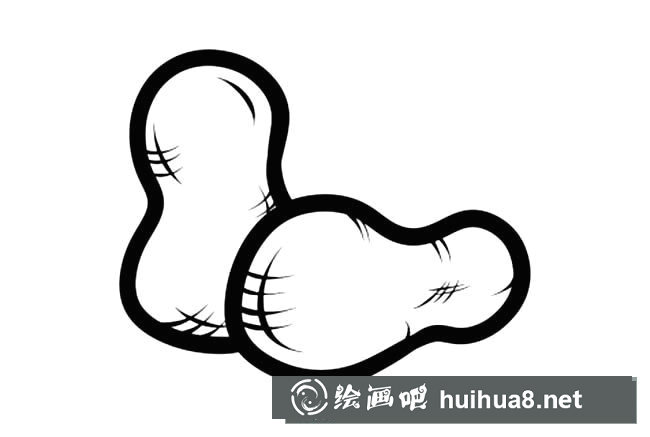 花生蔬菜簡(jiǎn)筆畫(huà)步驟圖片大全