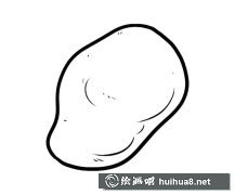 土豆蔬菜簡筆畫步驟圖解集