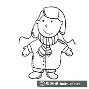 冬日童趣簡(jiǎn)筆畫