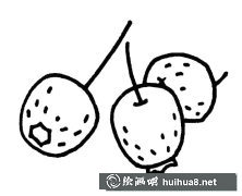 山楂簡(jiǎn)筆畫賞心悅目