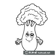 卡通花菜簡(jiǎn)筆畫圖賞
