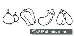 秋蔬繪影：簡(jiǎn)筆畫(huà)秋菜圖賞