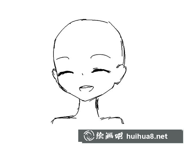 光頭人物頭像簡筆畫圖片