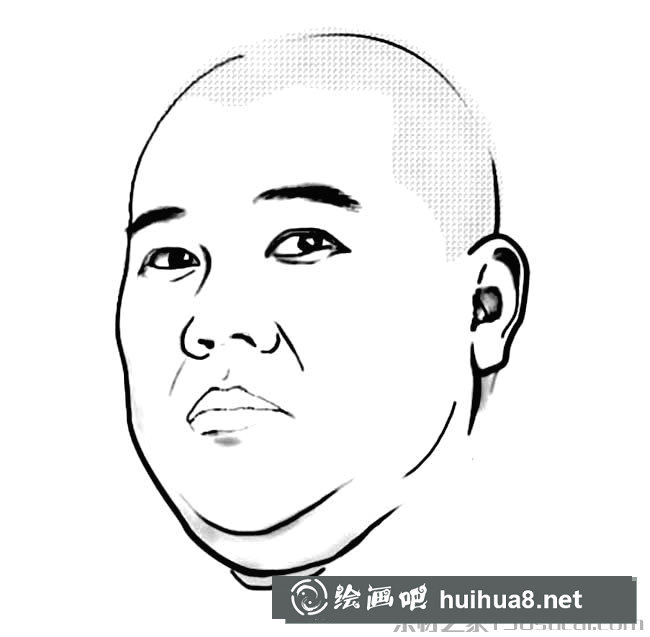 郭德綱卡通形象簡(jiǎn)筆畫圖片