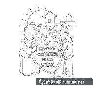 小朋友過年畫筆繪歡樂