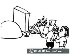 清明祭祀簡筆畫圖賞