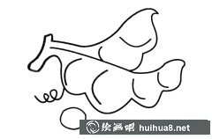 豌豆簡筆畫步驟圖解大全