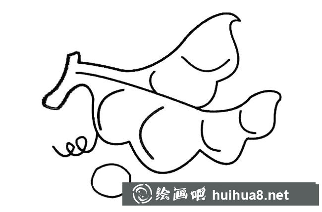 豌豆夾簡筆畫