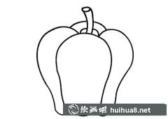 辣椒簡筆畫步驟圖解大全