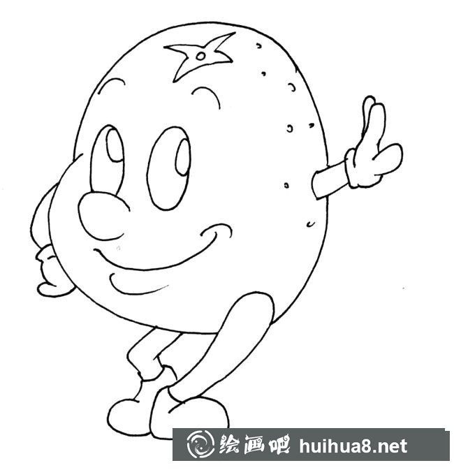 獼猴桃簡(jiǎn)筆畫步驟圖片大全