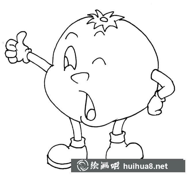 枇杷簡筆畫