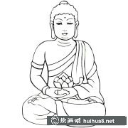 如來佛祖人物簡筆畫步驟圖解大全