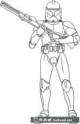絕地武士簡筆畫步驟圖解大全