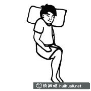 男孩睡覺(jué)簡(jiǎn)筆畫(huà)步驟圖解大全