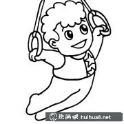 體操運動員人物簡筆畫步驟圖解大全