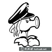 豌豆射手簡(jiǎn)筆畫(huà)步驟圖解大全