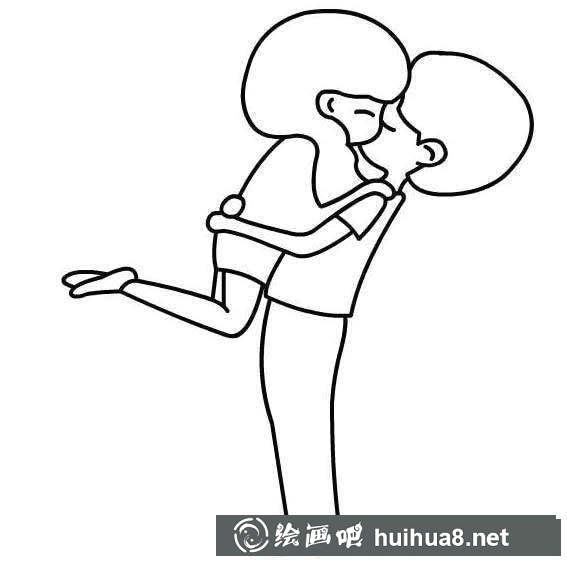 情人節(jié)簡(jiǎn)筆畫(huà)圖片 浪漫七夕情人節(jié)簡(jiǎn)筆畫(huà)彩色