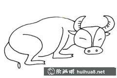 水牛簡(jiǎn)筆畫素材集