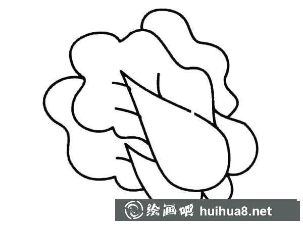 幼兒白菜簡(jiǎn)筆畫