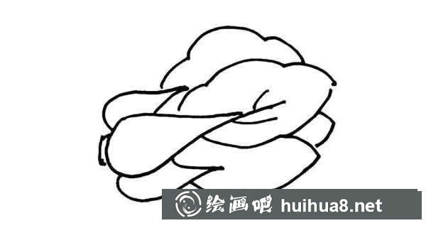 可愛的白菜簡(jiǎn)筆畫