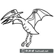 翼龍簡筆畫創(chuàng)作分享