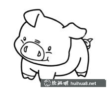 豬寶寶簡(jiǎn)筆畫(huà)教程分享