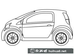 汽車簡筆畫賞鑒