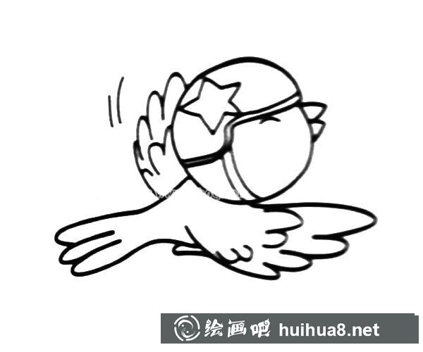 小鳥(niǎo)士兵簡(jiǎn)筆畫(huà)圖片_卡通小鳥(niǎo)的簡(jiǎn)單畫(huà)法