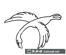 飛翔大雁簡筆畫教程