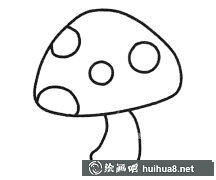 兒童樂園蘑菇簡筆畫集錦