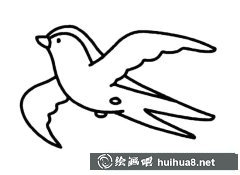 7款小燕子簡筆畫圖片薈萃