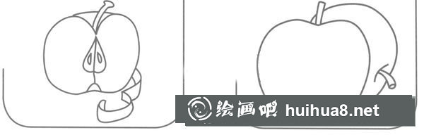 蘋果簡(jiǎn)筆畫