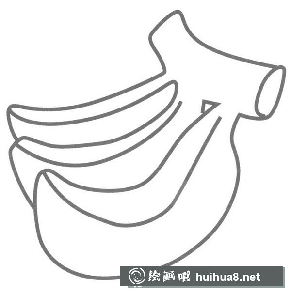 香蕉簡筆畫