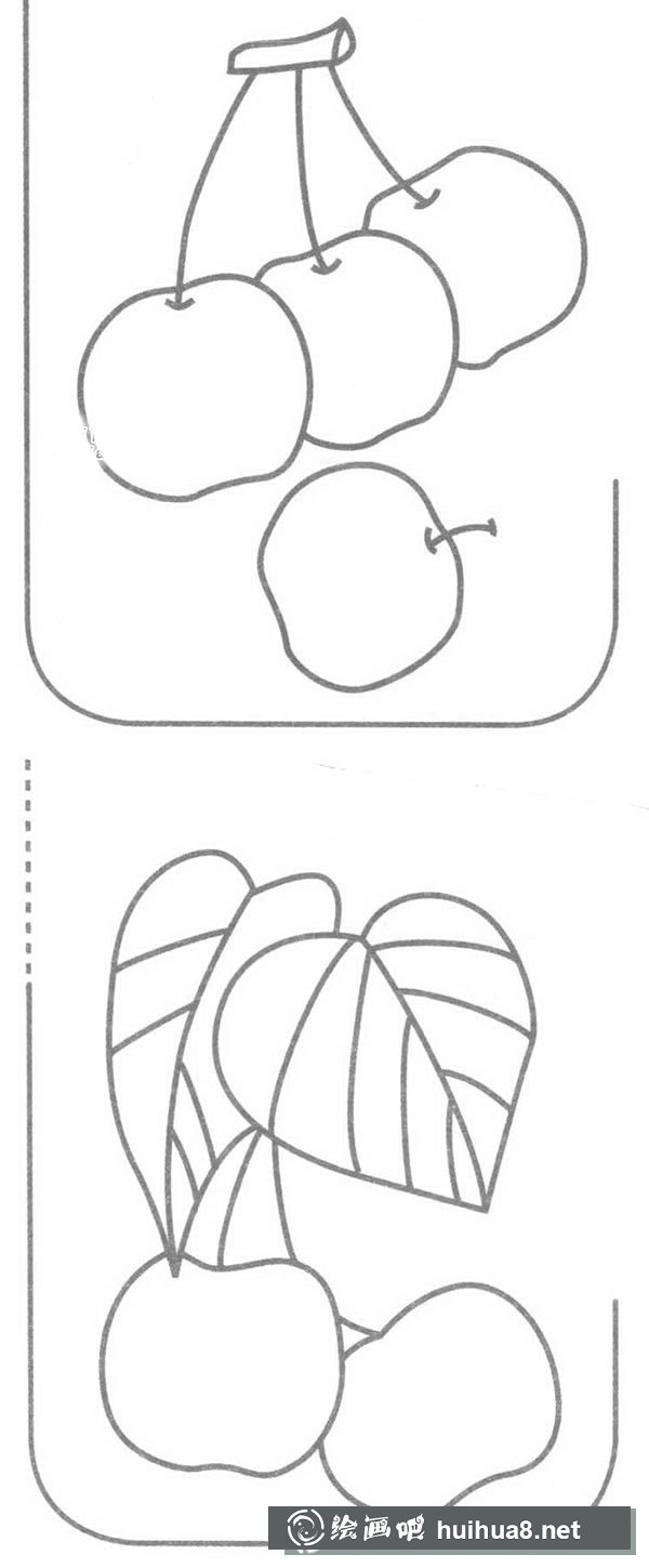 櫻桃簡(jiǎn)筆畫大全