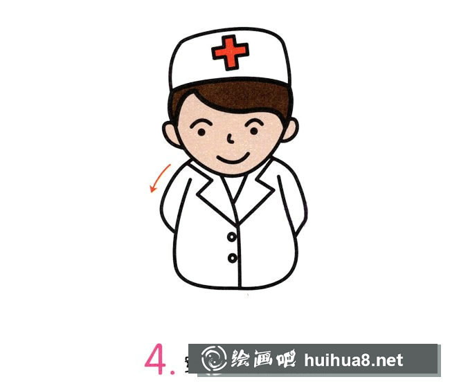 醫(yī)生簡筆畫圖片步驟 怎么畫醫(yī)生簡筆畫圖片