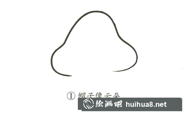 彩色蘑菇簡(jiǎn)筆畫(huà)畫(huà)法步驟