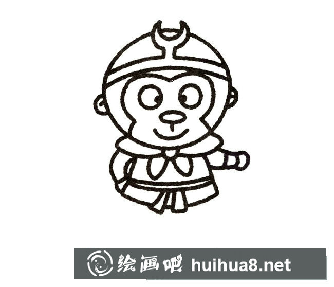 學(xué)畫孫悟空