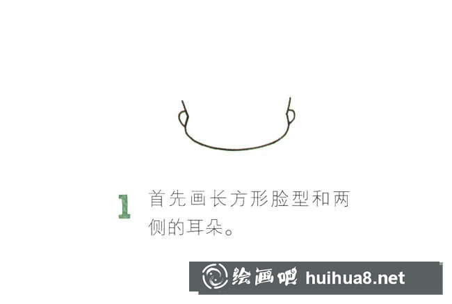小女孩簡筆畫彩色圖片