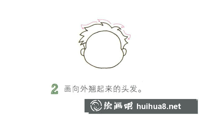 憤怒的老爺爺簡筆畫圖片