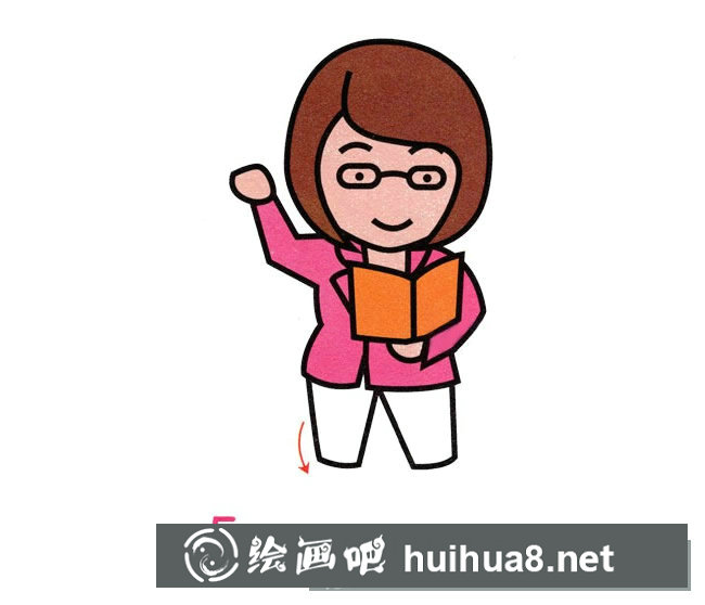 女老師簡(jiǎn)筆畫(huà)圖片大全